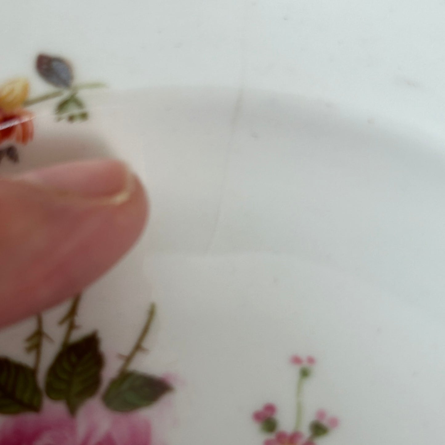 2 x Royal Crown Derby 'Posies' Ashtrays / Trinket Dishes – Vintage Bone China - Floral spray design