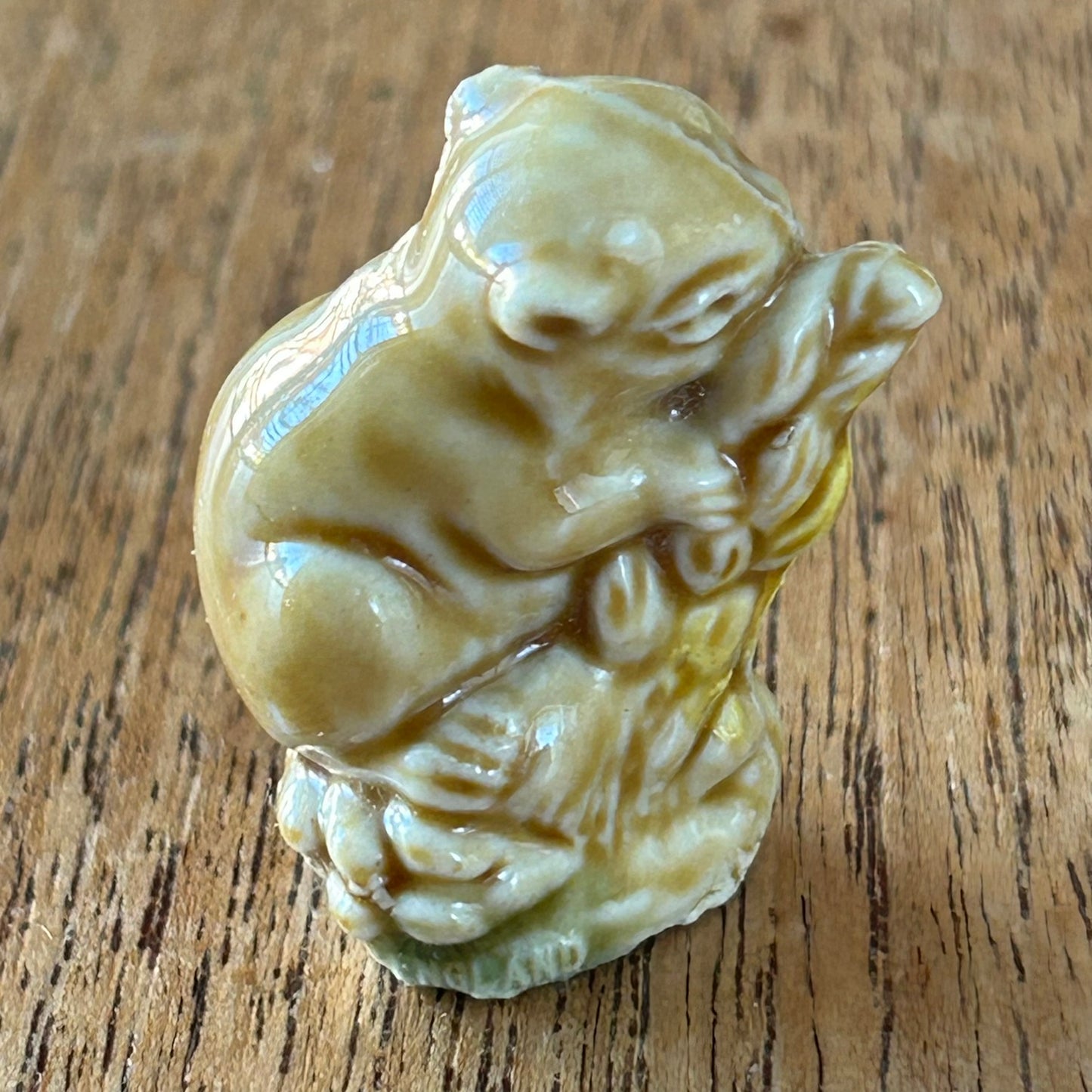 Wade Whimsie Field Mouse - Tiny Ornament Ceramic Cute Retro Vintage - 1980s