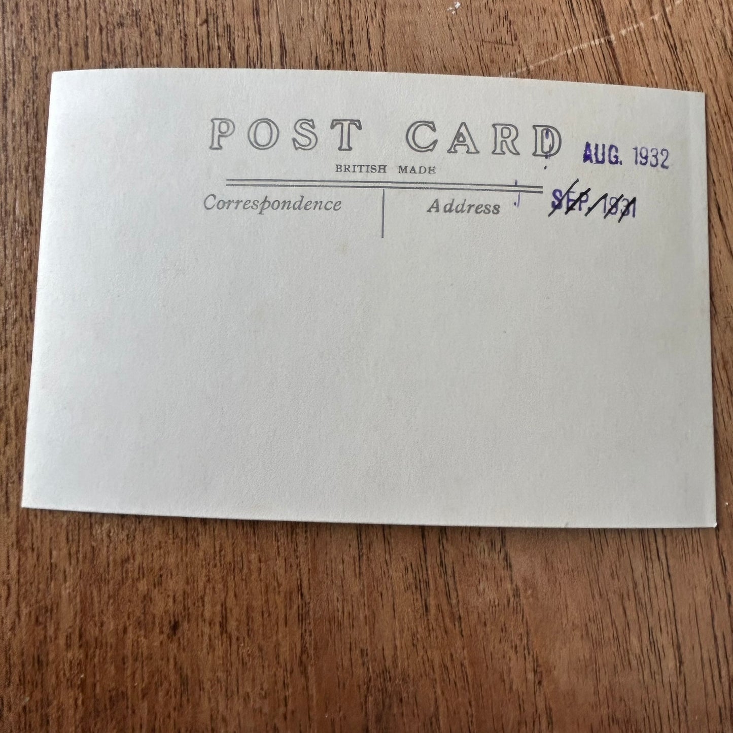 Vintage 1930s 1932 postcard - ENGLAND - Romsey Abbey, Hampshire - Norman Church - Black And White