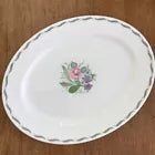 Susie Cooper ‘Fragrance’ medium size platter 14” x 11”. Floral rose ferns pretty