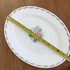 Susie Cooper ‘Fragrance’ medium size platter 14” x 11”. Floral rose ferns pretty