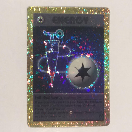 Pokemon Vending Sticker Unused 1999 81/82 Full Heal Energy HOLO NEAR MINT