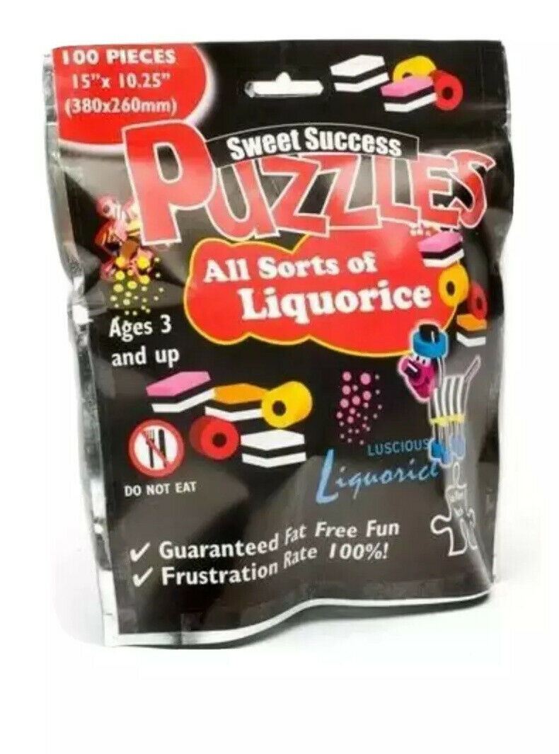 All Sorts of Liquorice Sweet Success Jigsaw Puzzle 100 Pieces New Sweets Candy