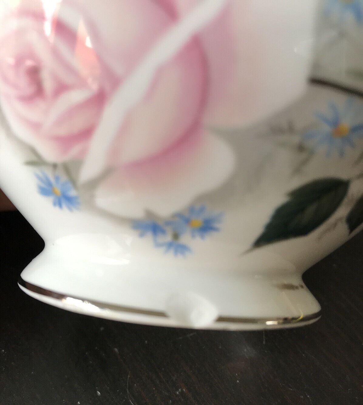 Pretty Vintage Sugar Bowl Mayfair Bone China Nostalgic Rose Design. Pink floral