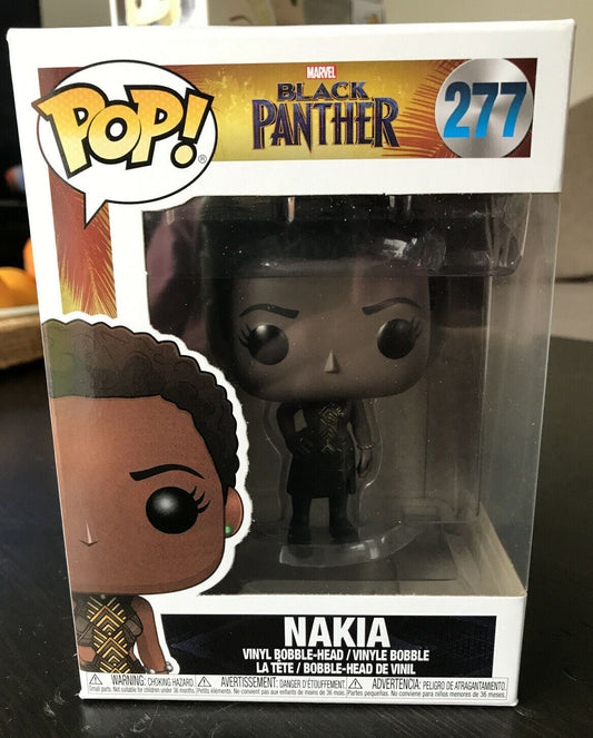 Funko Pop Nakia 277 Black Panther Bobble Head Marvel