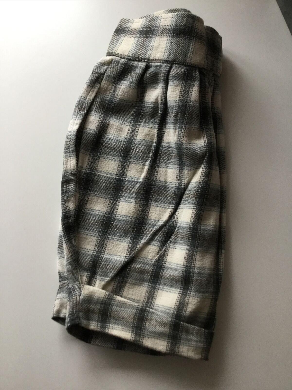 Flannel 2024 upcycled skirt