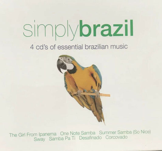 Various Artists - Simply Brazil - Various Artists CD QALN 4 CDs Free Postage