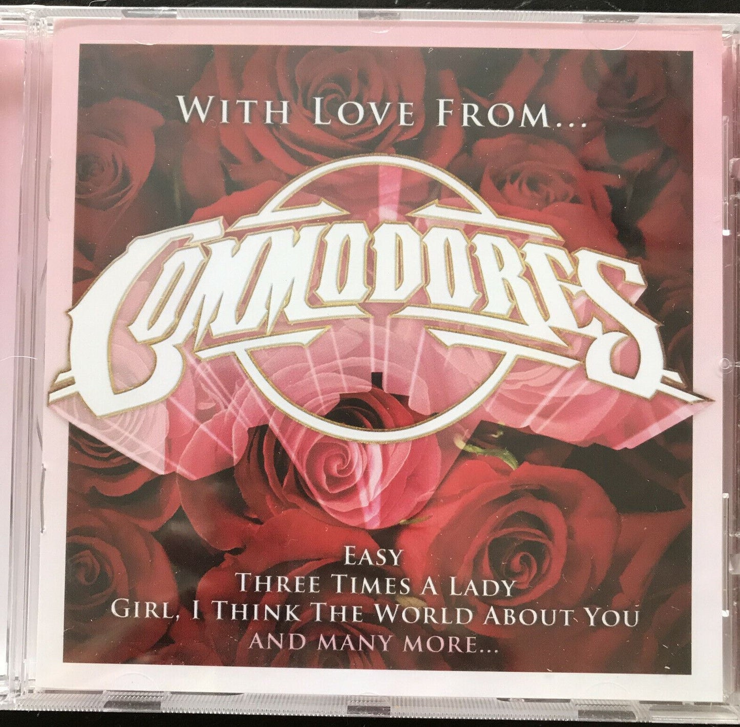 Commodores - With Love From... (CD) Compilation Easy, Three Times A Lady, Heroes etc