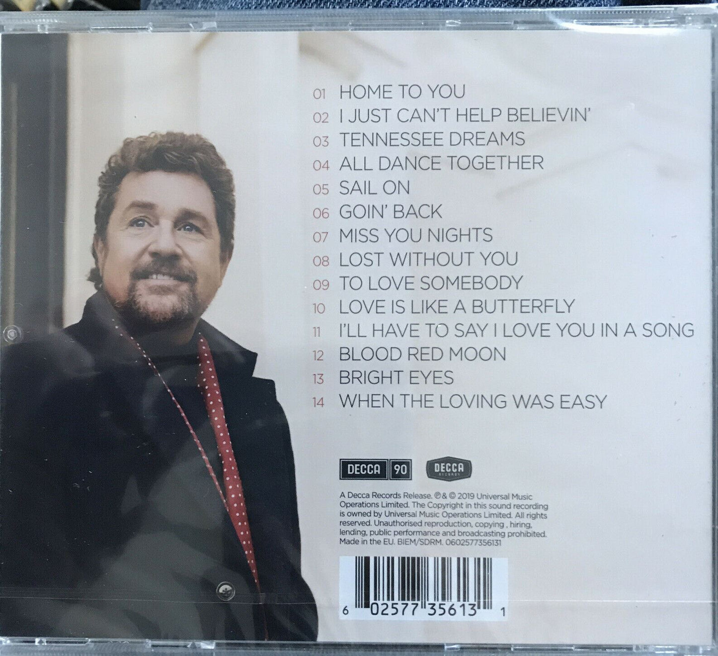 Michael Ball - Coming Home To You (2019 CD) New Free Postage