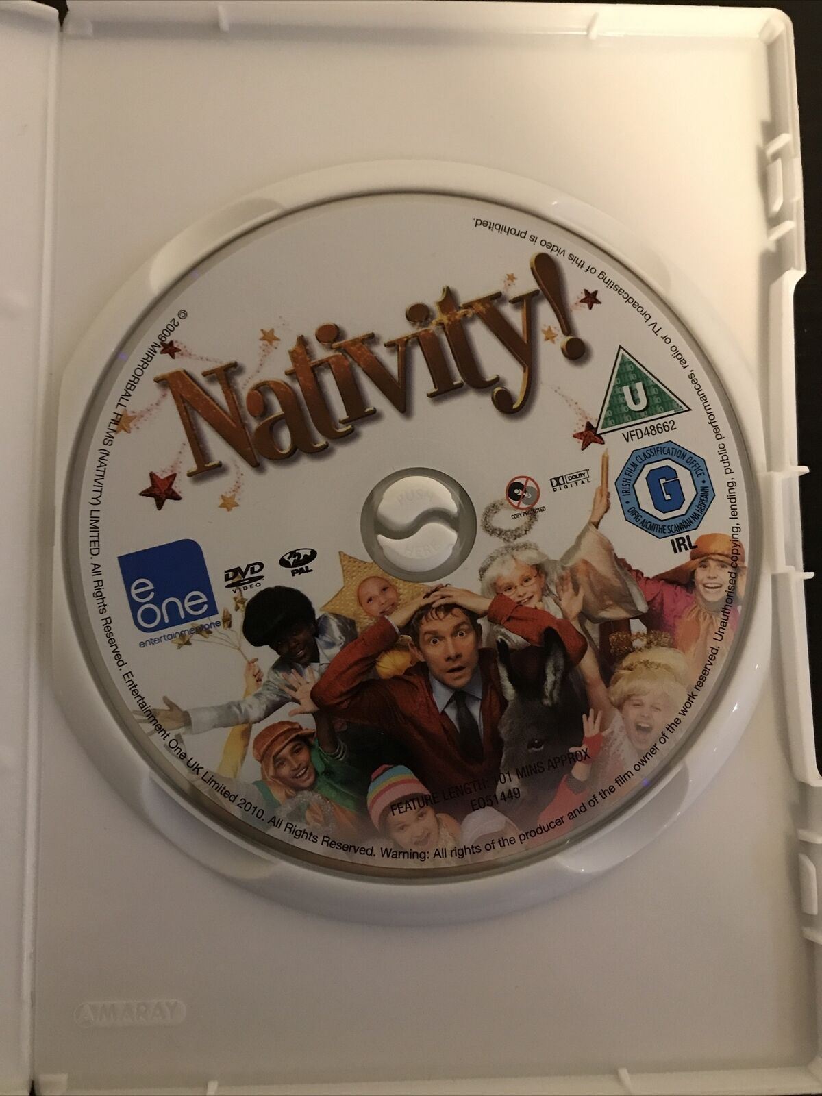 Nativity! DVD Family Chrsitmas Movie. Martin Freeman Marc Wootton Jason Watkins