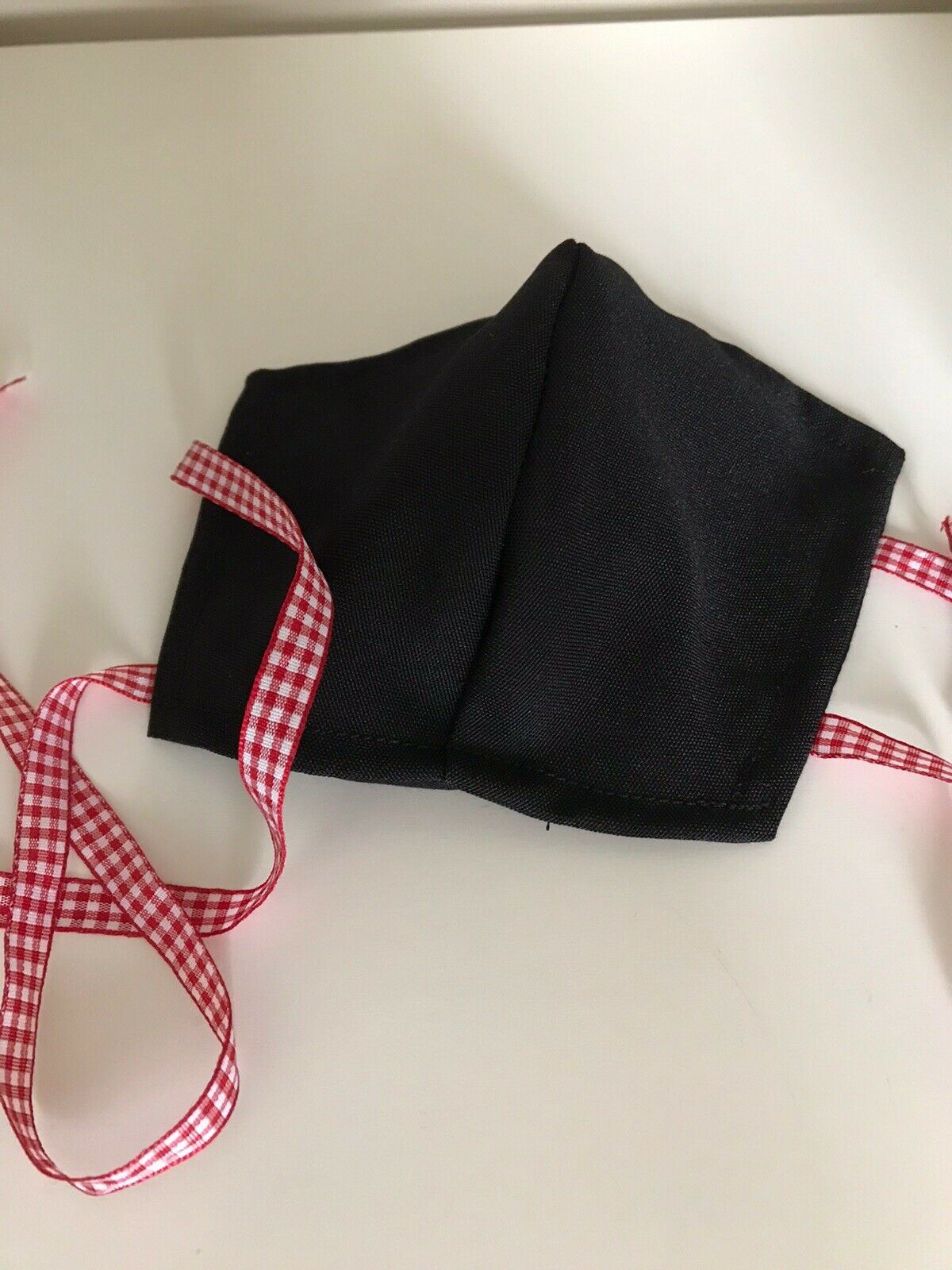 Washable Face Mask Adult Black Handmade In UK.