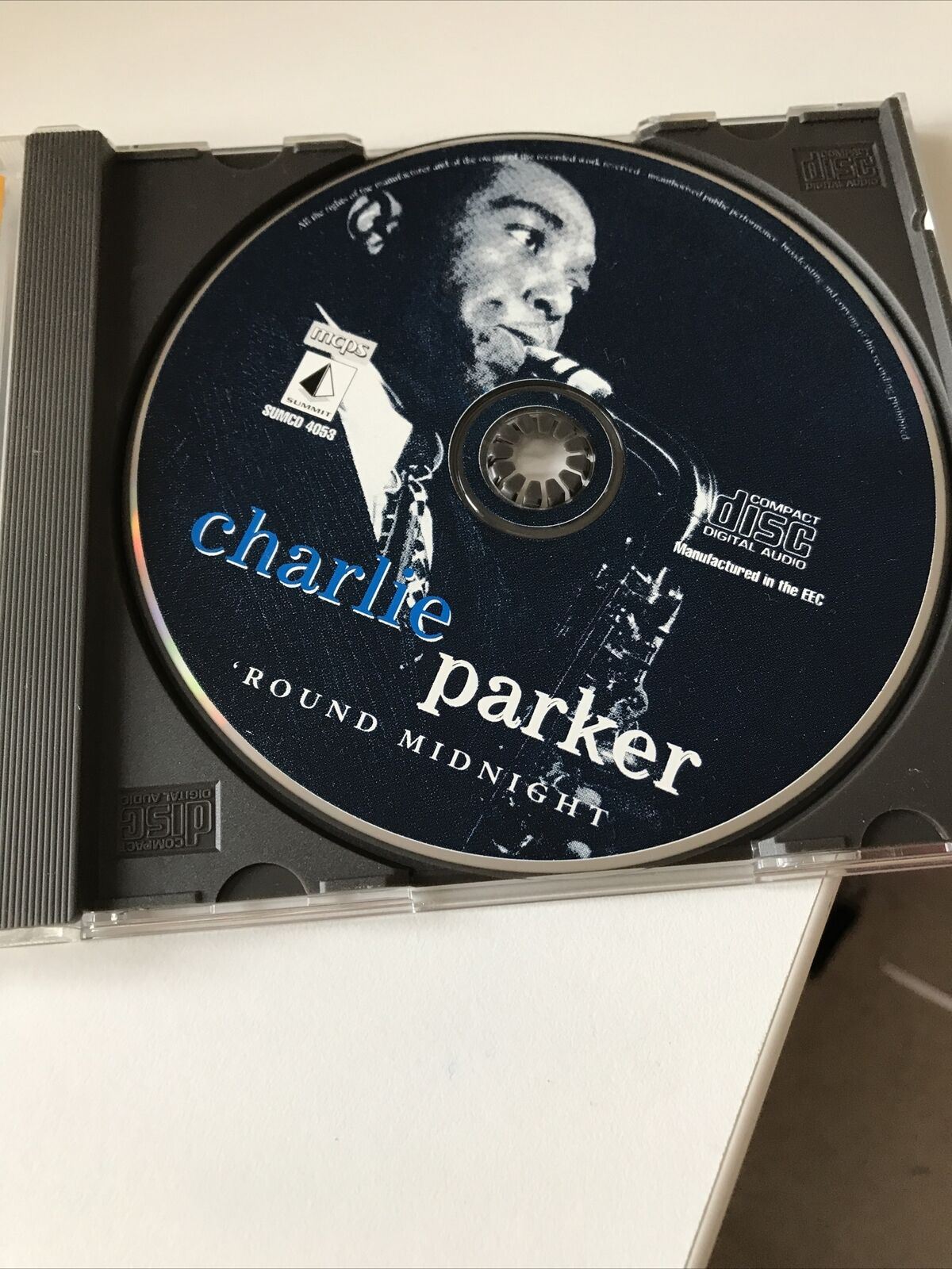 CHARLIE PARKER 'round Midnight CD Europe Summit 1996 16 Tracks Night In Tunisia