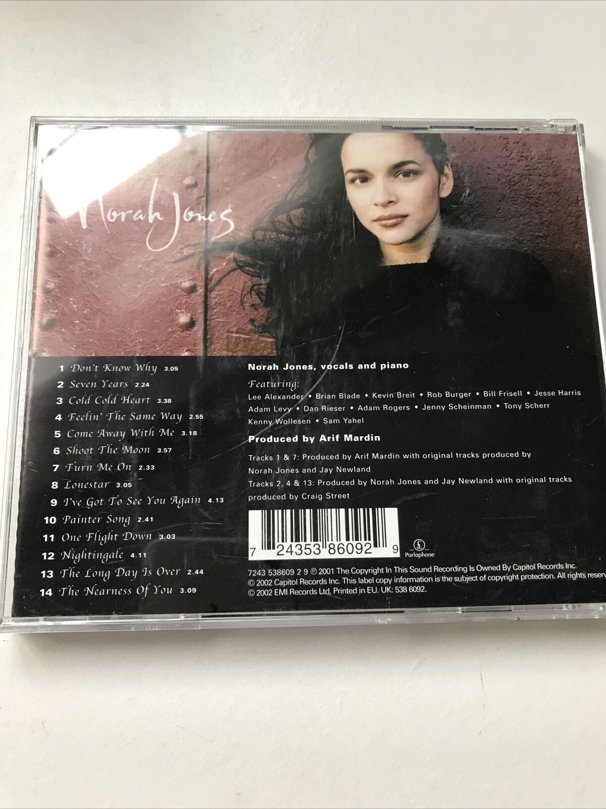 Norah Jones - Come Away with Me (2002) CD