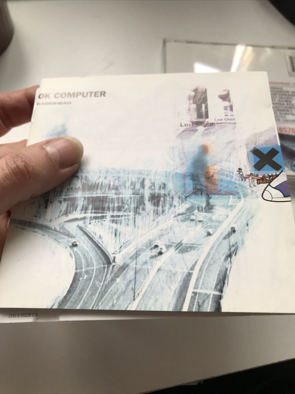 Ok Computer Radiohead CD Sleeve Amd Broken Case Only. NO CD