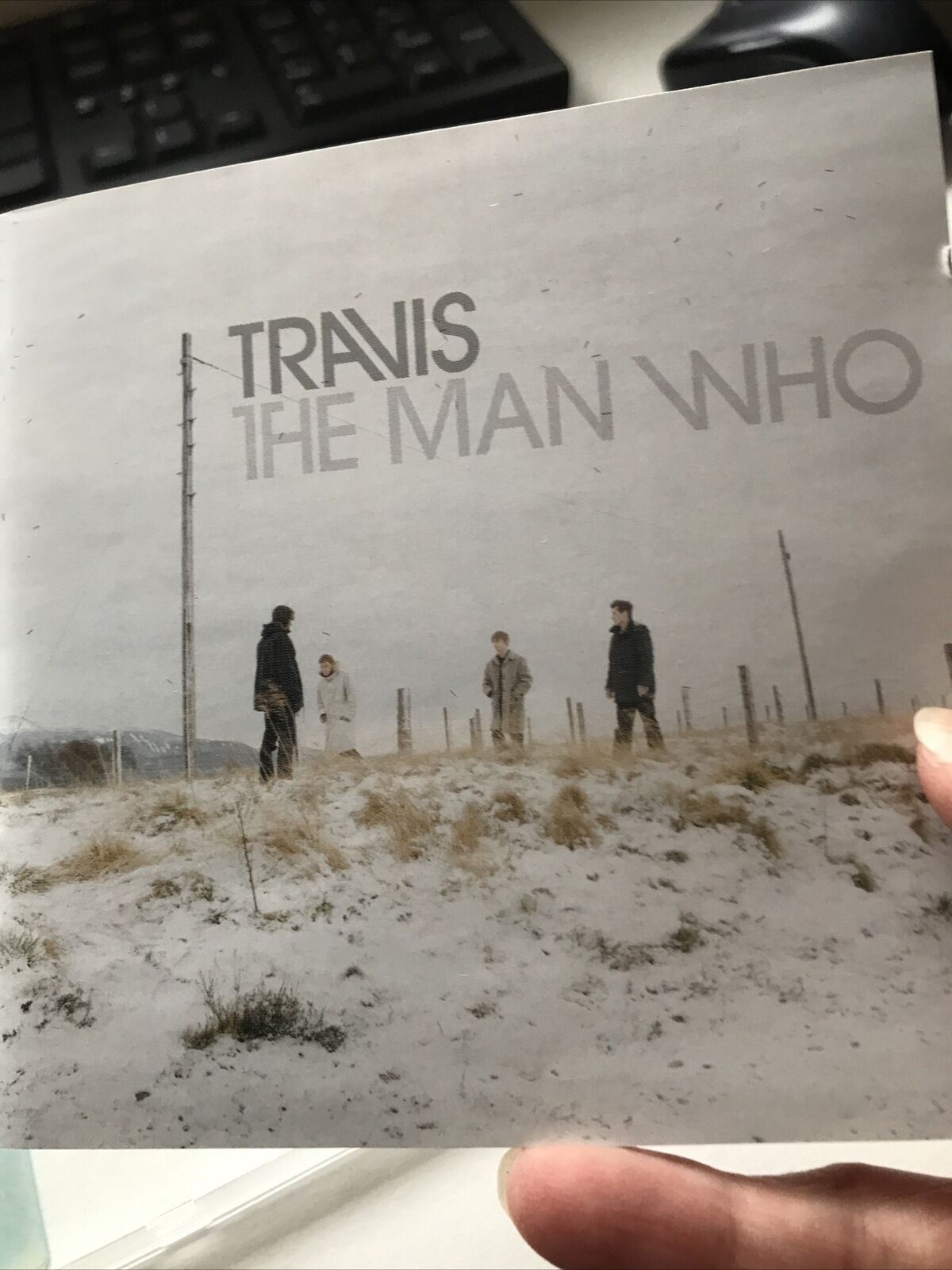 Travis The Man Who CD Case Amd Sleeve Only. NO CD