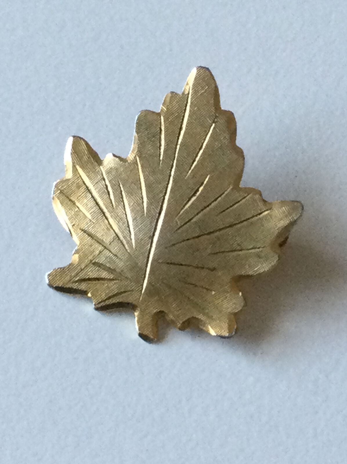 Bond Boyd Vintage Gold Filled Leaf Brooch. Tiny. Canadian. Vintage. Maple Leaf?