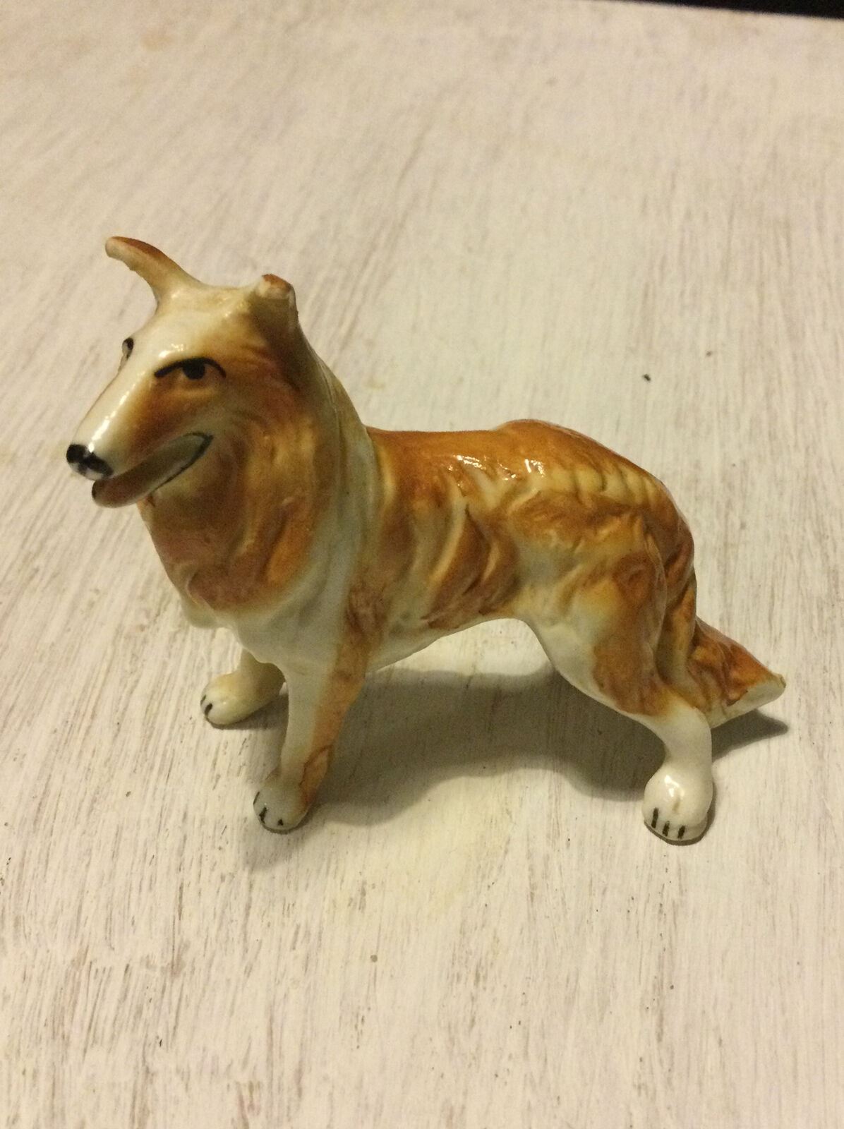 Collie  Dog Ornament Figurine Dog Lovers Gift  Approx 5.5 Cm