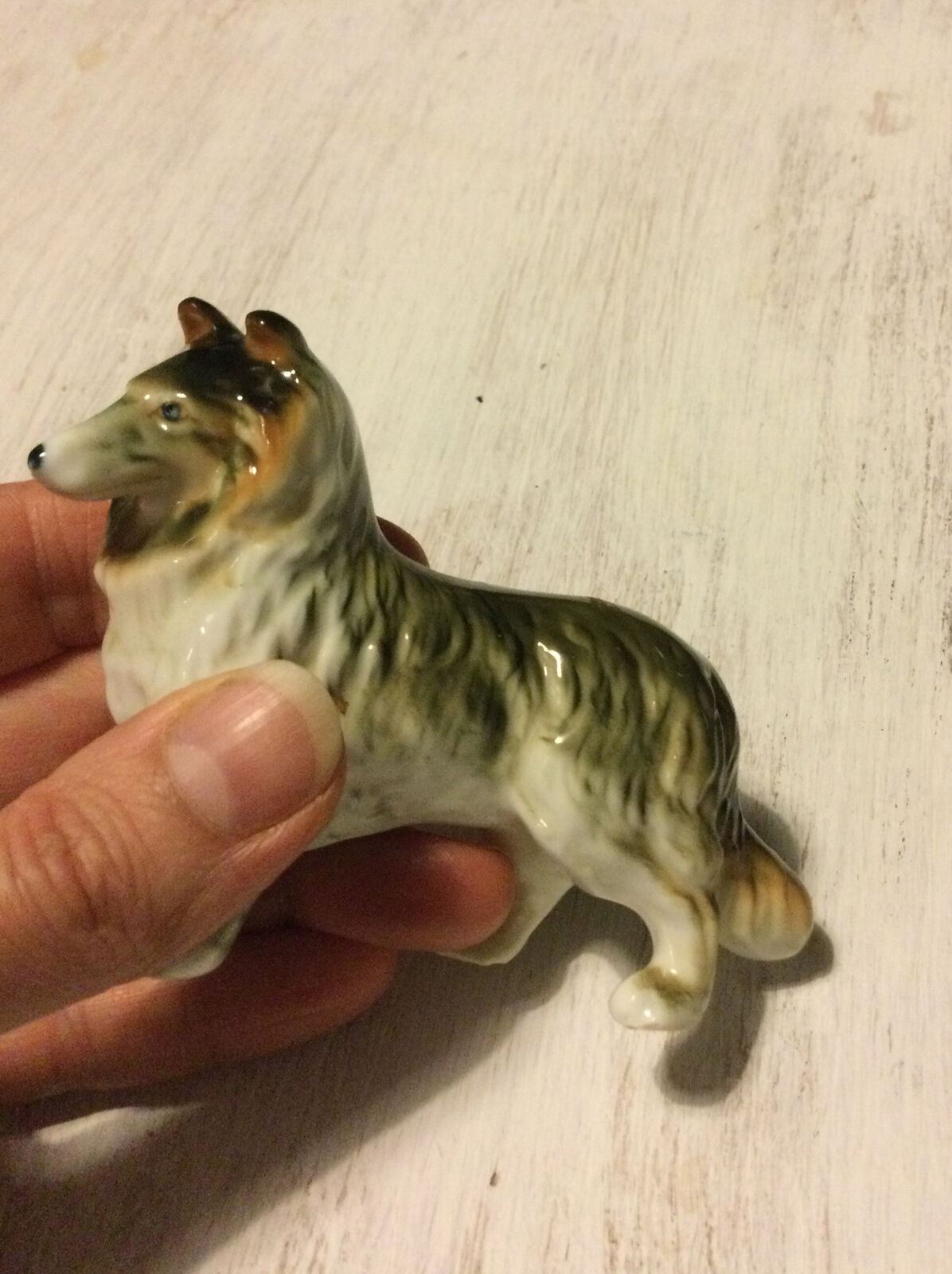 Collie Dog Ornament Figurine Dog Lovers Gift  Approx 7 Cm