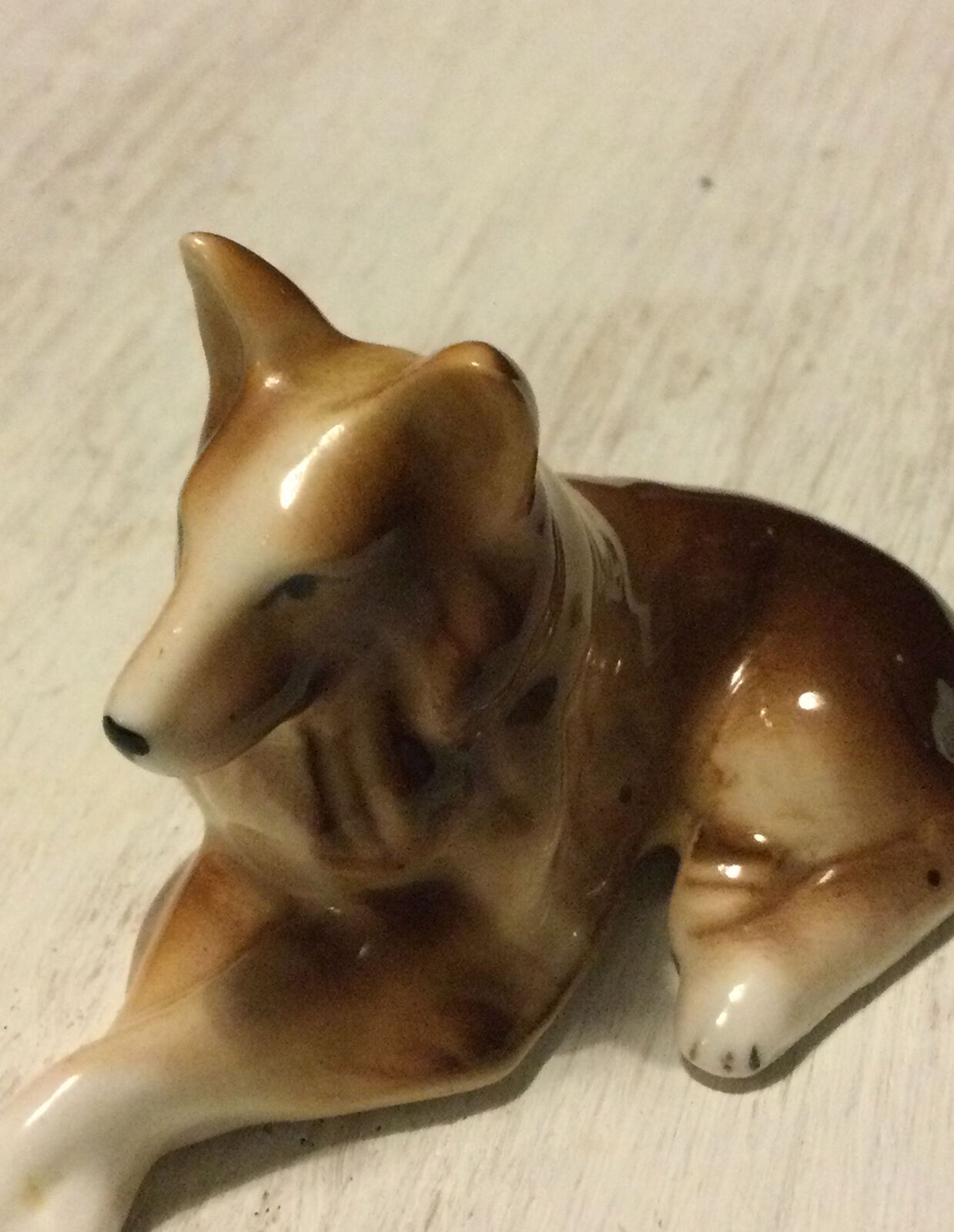 Collie  Dog Ornament Figurine Dog Lovers Gift  Approx 4 Cm