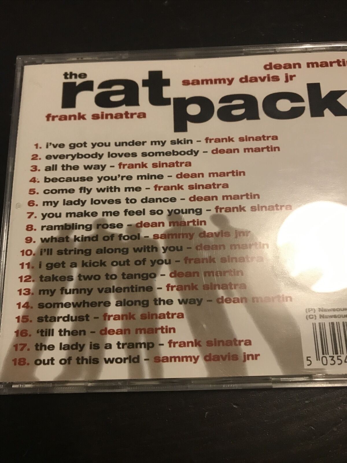 The Rat Pack - Rat Pack (2004) Sinatra Martin Davis Jnr Lawford Bishop