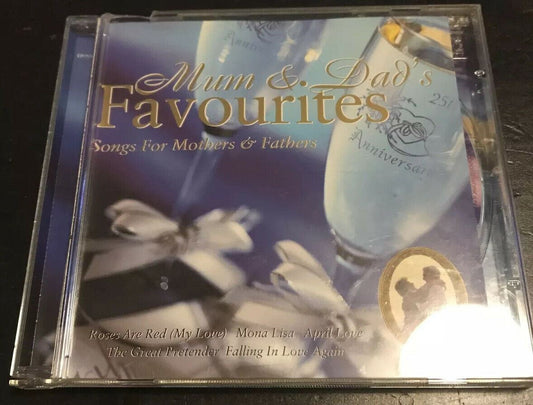 Mum & Dad's Favorites, Various Artists, CD. Falling In Love Again. Great Pretender. Perry Como, Nat King Cole etc.