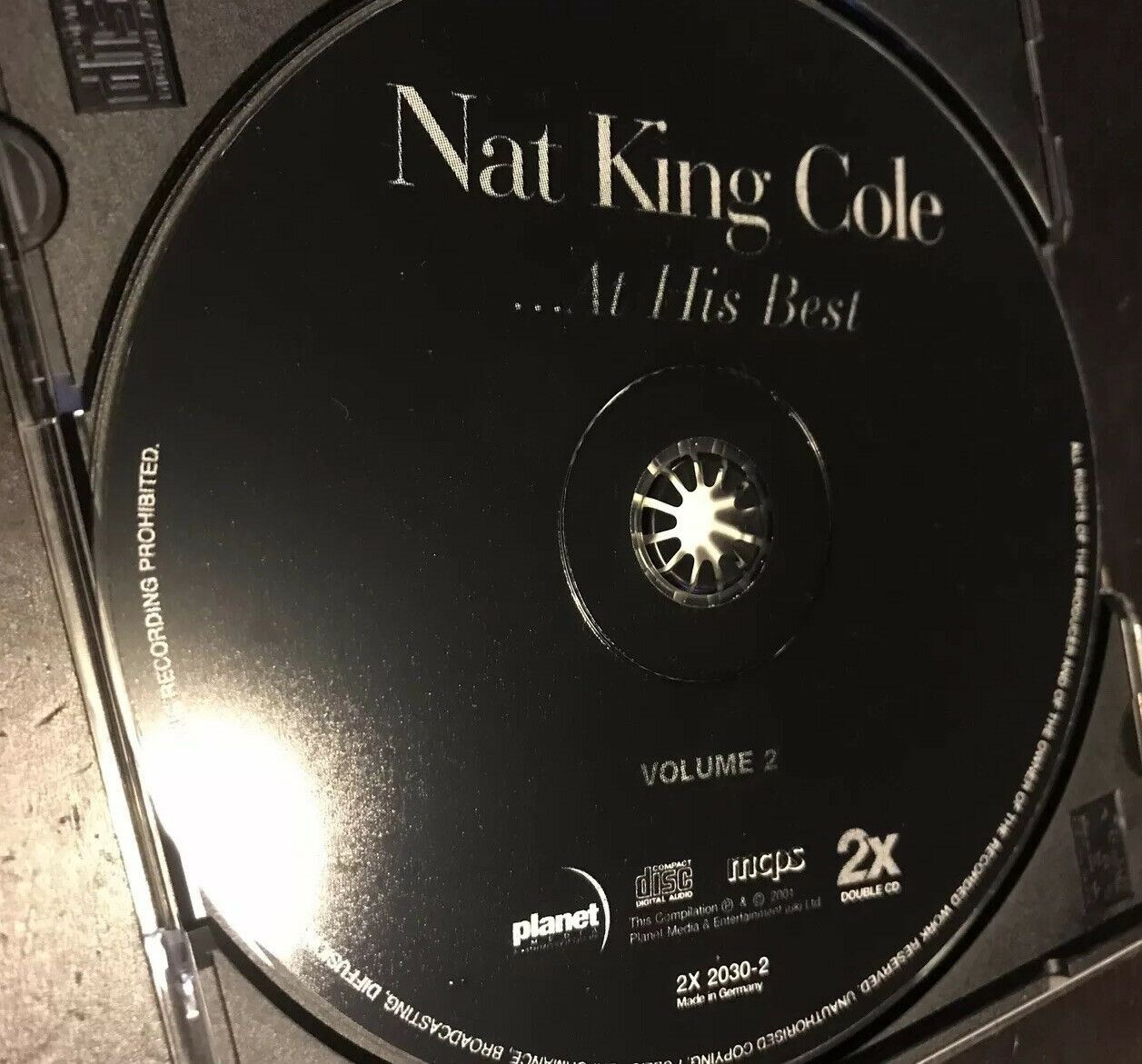 Nat King Cole ... At His Best (2001 Double CD Album) Sunny Side Of The Street, Dream a Little Dream etc