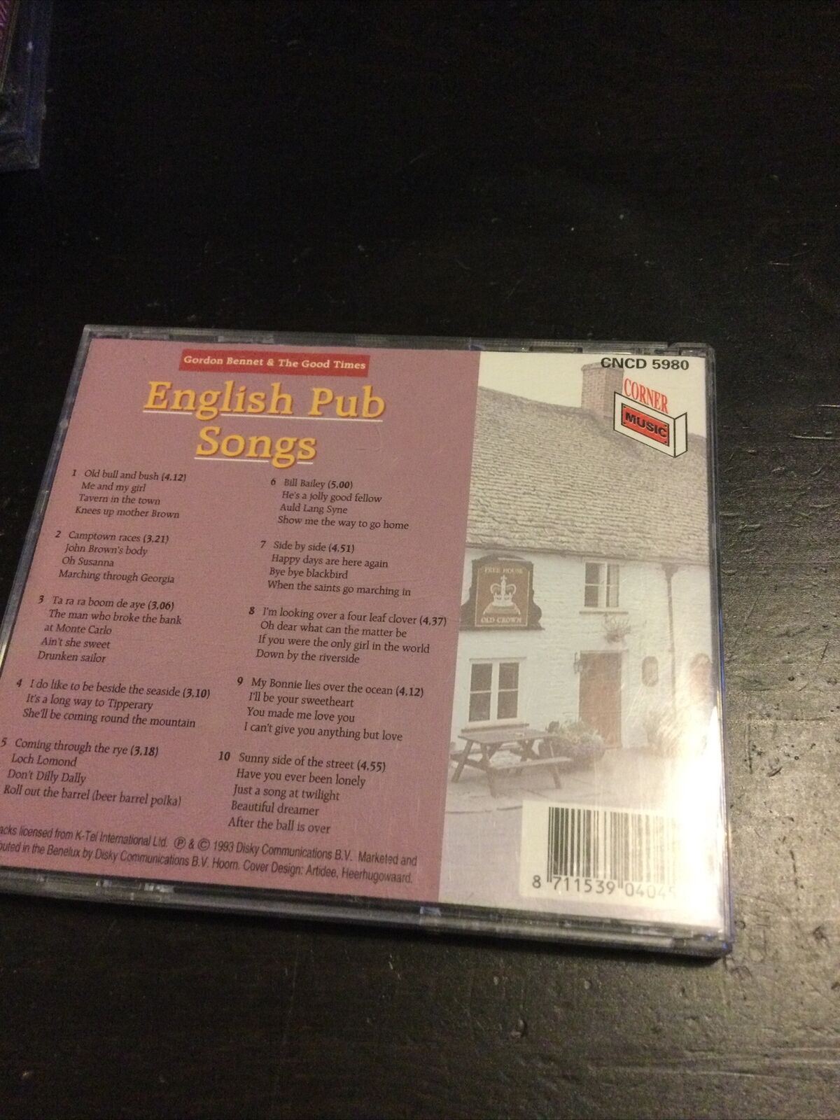 Gordon Bennett & The Good Times - English Pubsongs CD  Old Bull + Bush, O Susann