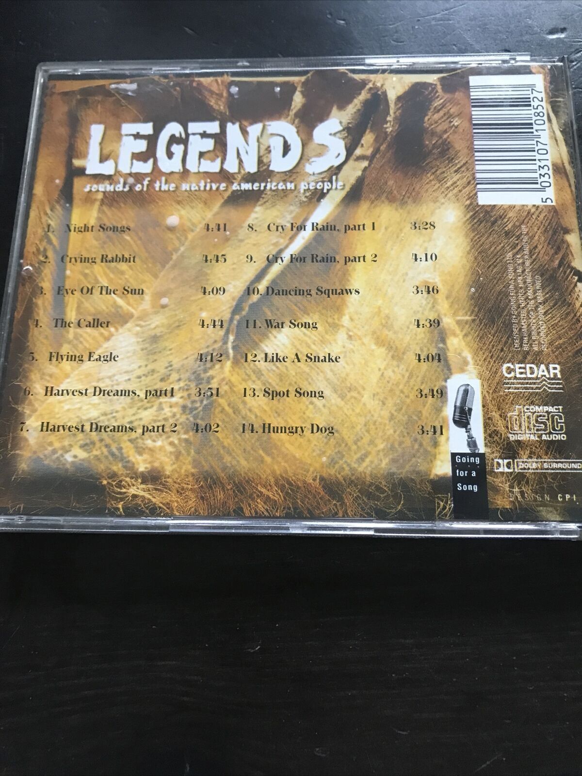 Navajo - Legends. Sounds Of The Native American People. Night Songs, The Caller