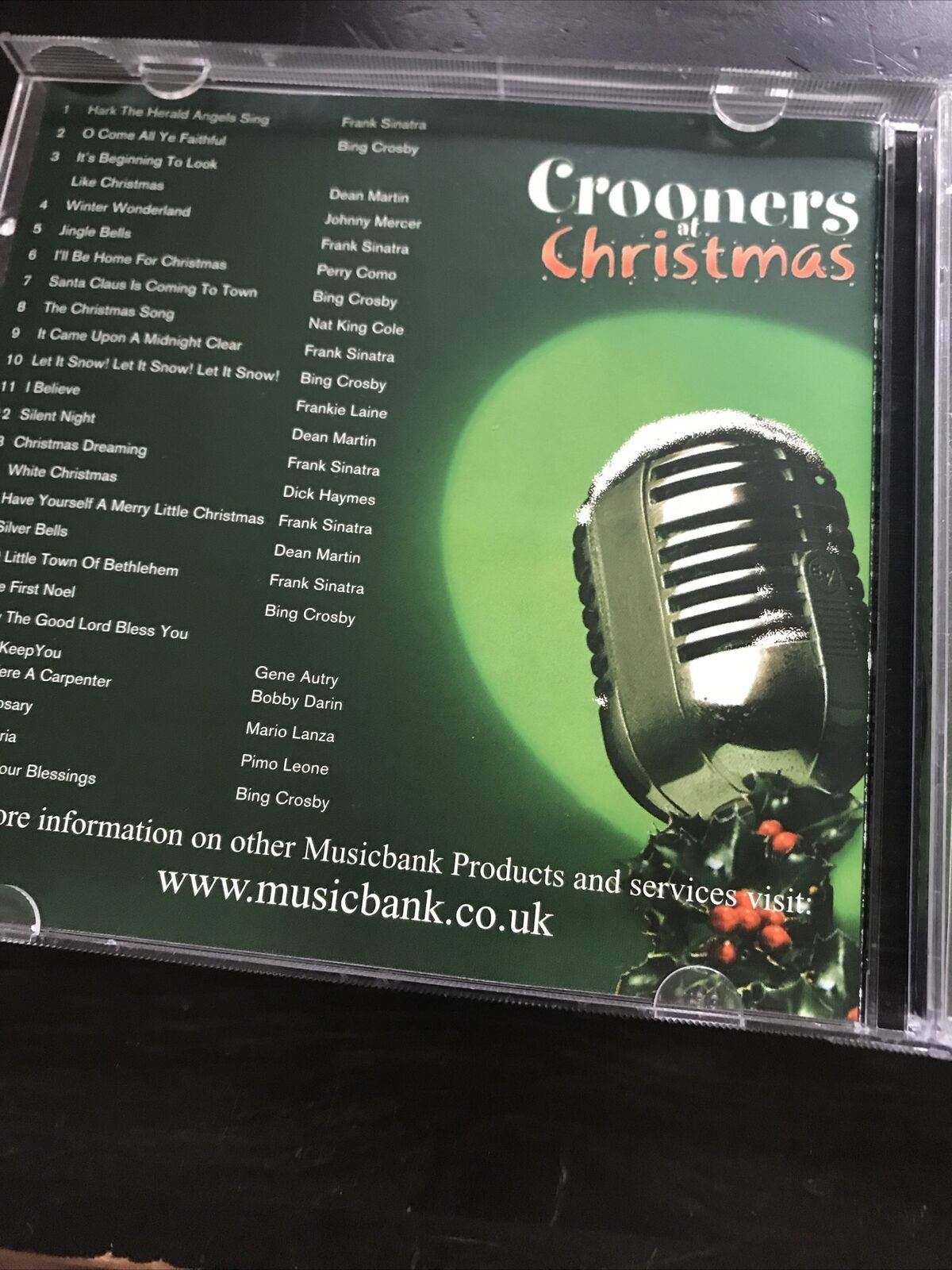 Crooners At Christmas CD: Frank Sinatra / Bing Crosby / Dean Martin / Perry Como