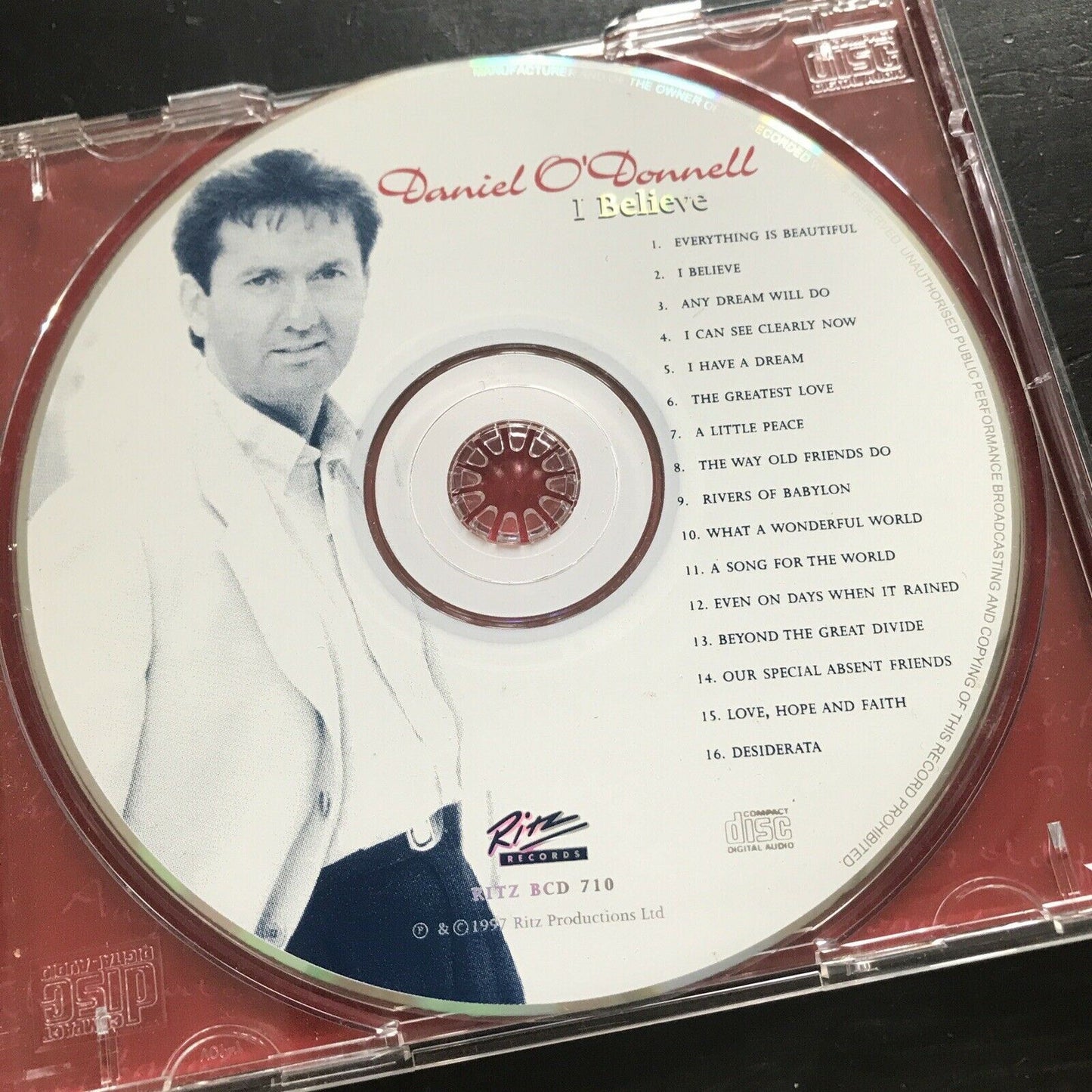 Daniel O'Donnell - I Believe (1997) Everything Is Beautiful, Desiderata