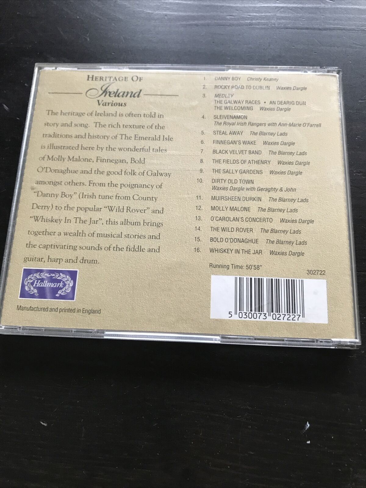 Heritage Of Ireland (CD 1997)