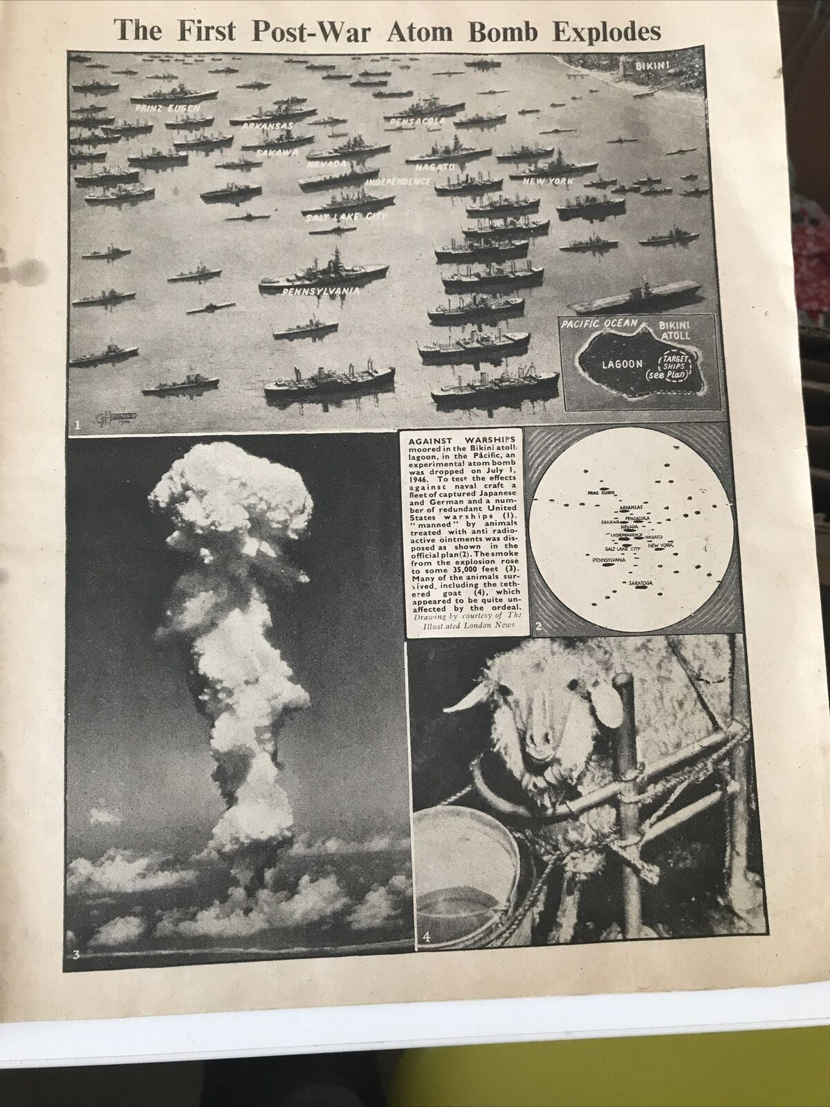 Vintage Newspaper Magazine ‘The War Illustrated, I Was There’ Aug 1945 No. 238.