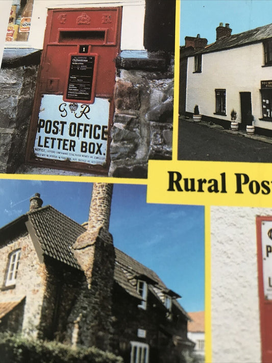 Postcard Rural Post In Somerset Post Boxes Post Offices Allerford West Monkton