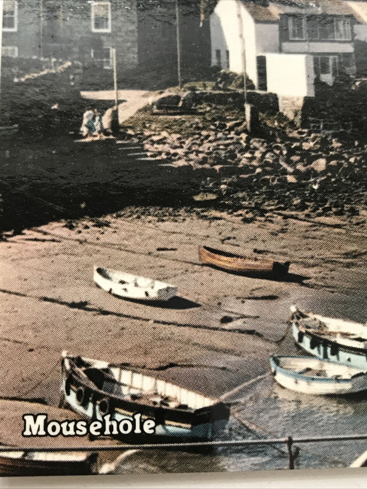 Postcard Mousehole Cornwall. Fishing Village Harbour Boats Houses Murray King