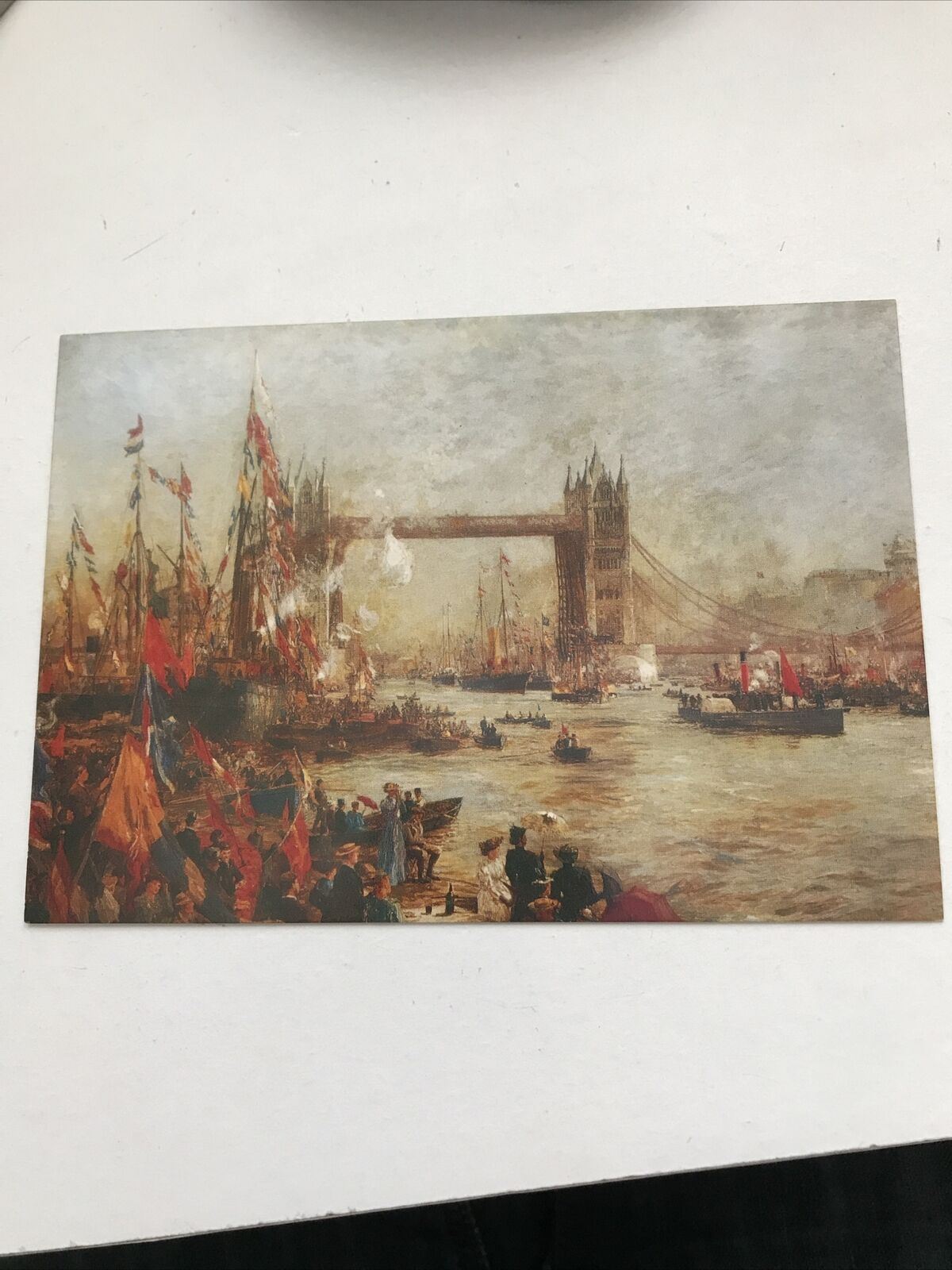 Picture Postcard London, The Opening Of Tower Bridge, William Lionel Wyllie