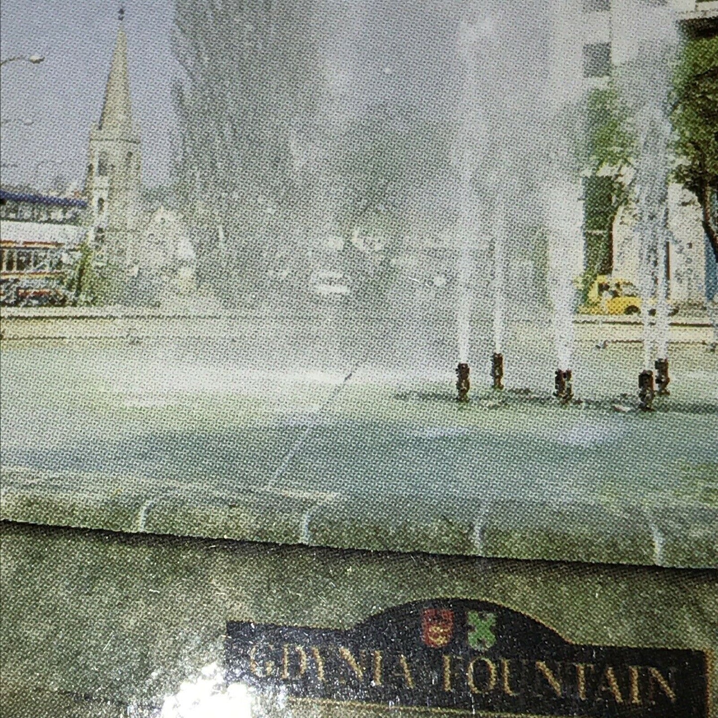 Postcard Plymouth Devon Statue Dome Harbour Town Fountain Unposted