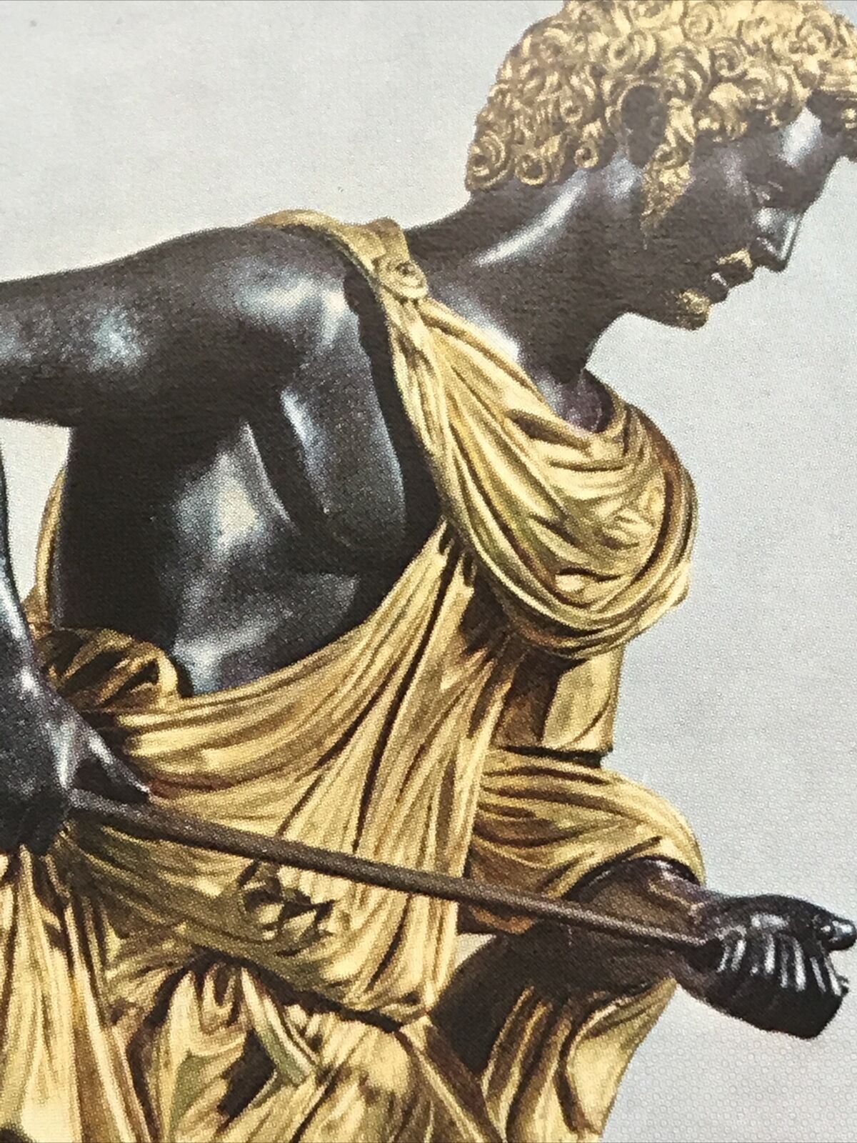 Art Postcard V&A Museum Meleager Bronze Statue Bonacolsi 15th 16th Ce They Italy