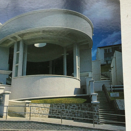 Postcard Cornwall St Ives Tate Gallery Exterior Modernist J Salmon