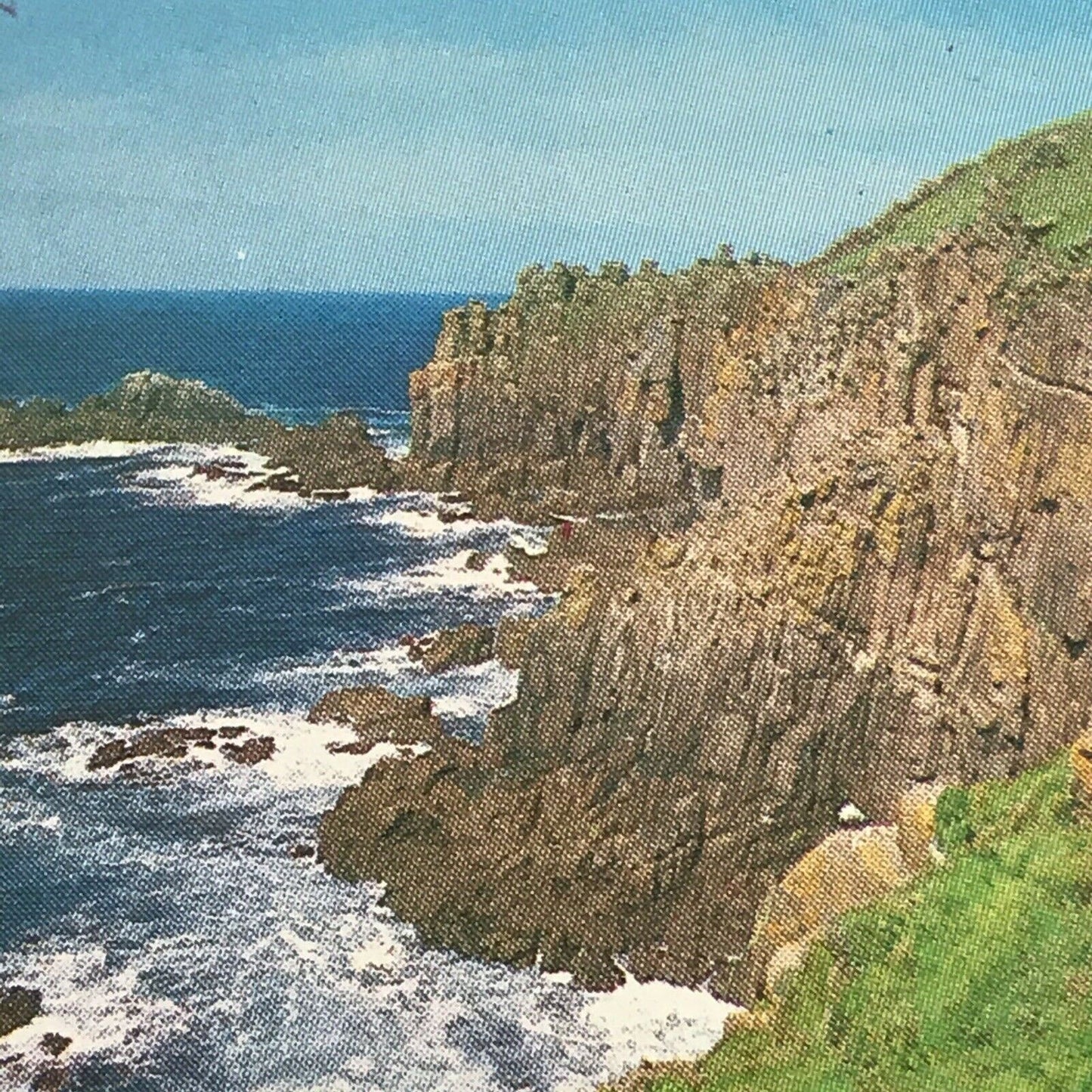 Postcard Lands End Cliffs Sunset First And Last House Harvey Barton A14Y