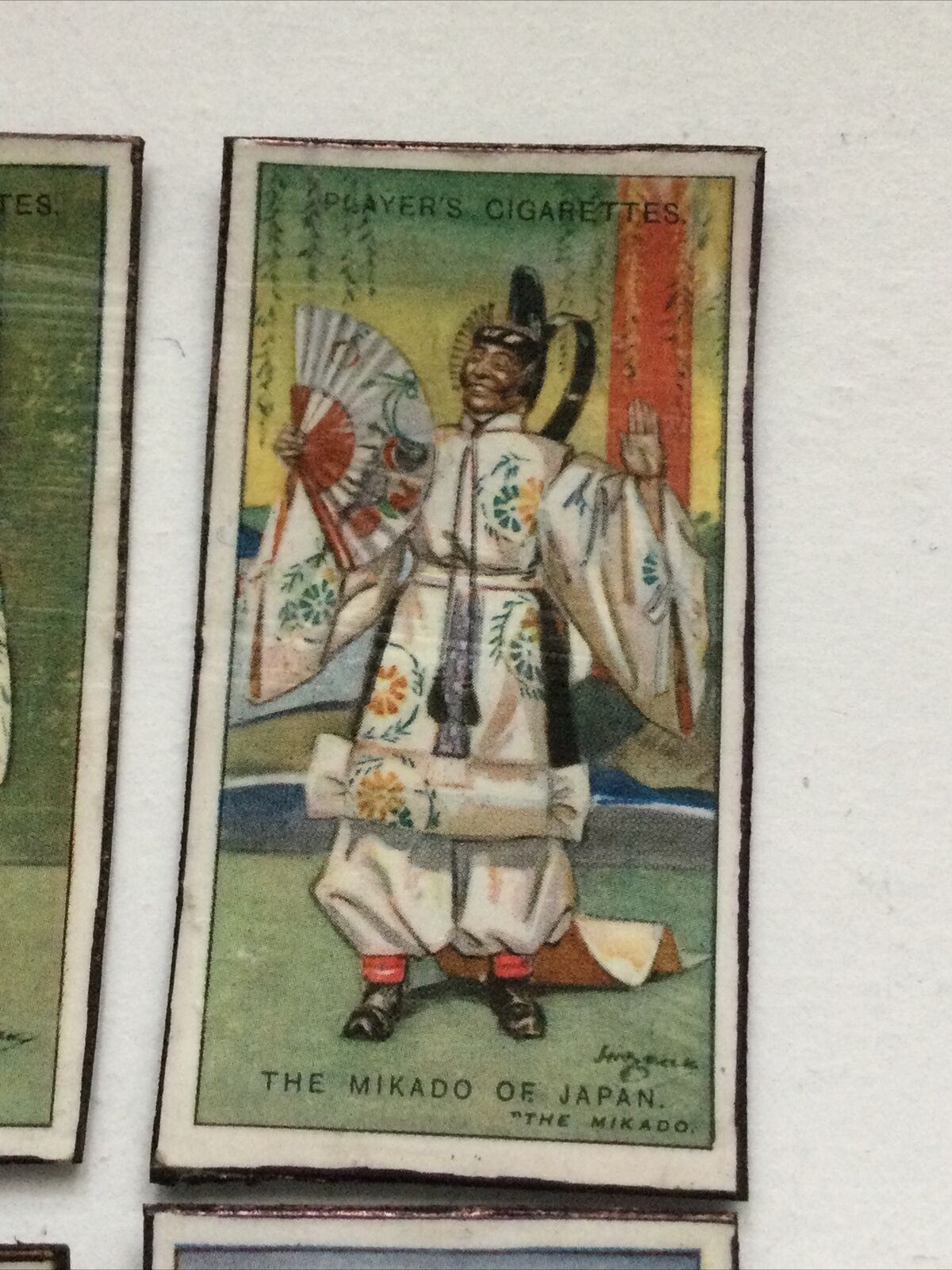 4 x Mikado Opera fridge Magnets Made From Vintage Players Cigarette Cards 1927