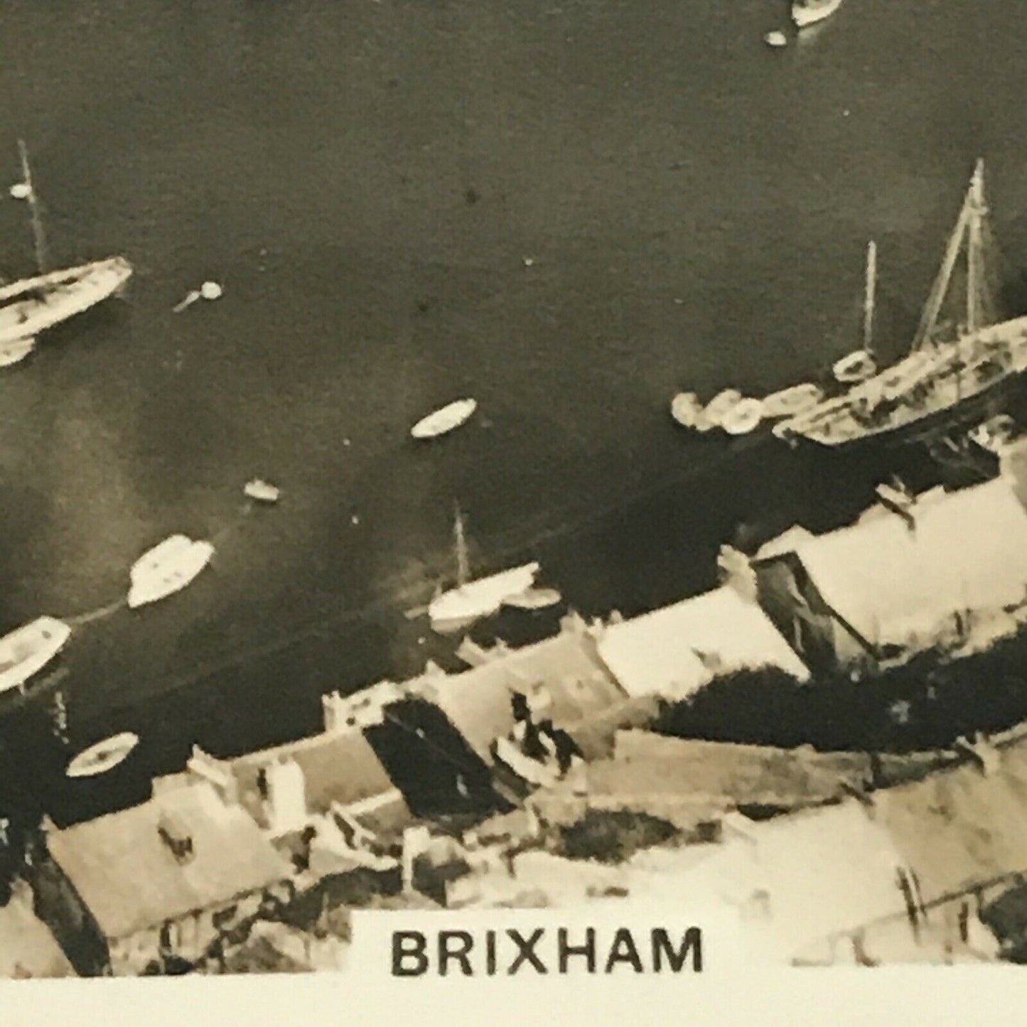 Senior Service Cigarette Card Britain From The Air 1939 Brixham no6