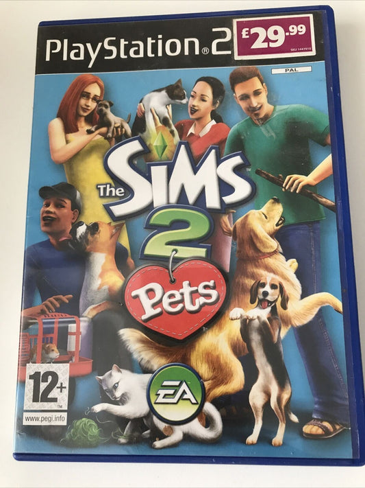 The  Sims 2 Pets  PS2 Playstation 2 EA Game. 12+