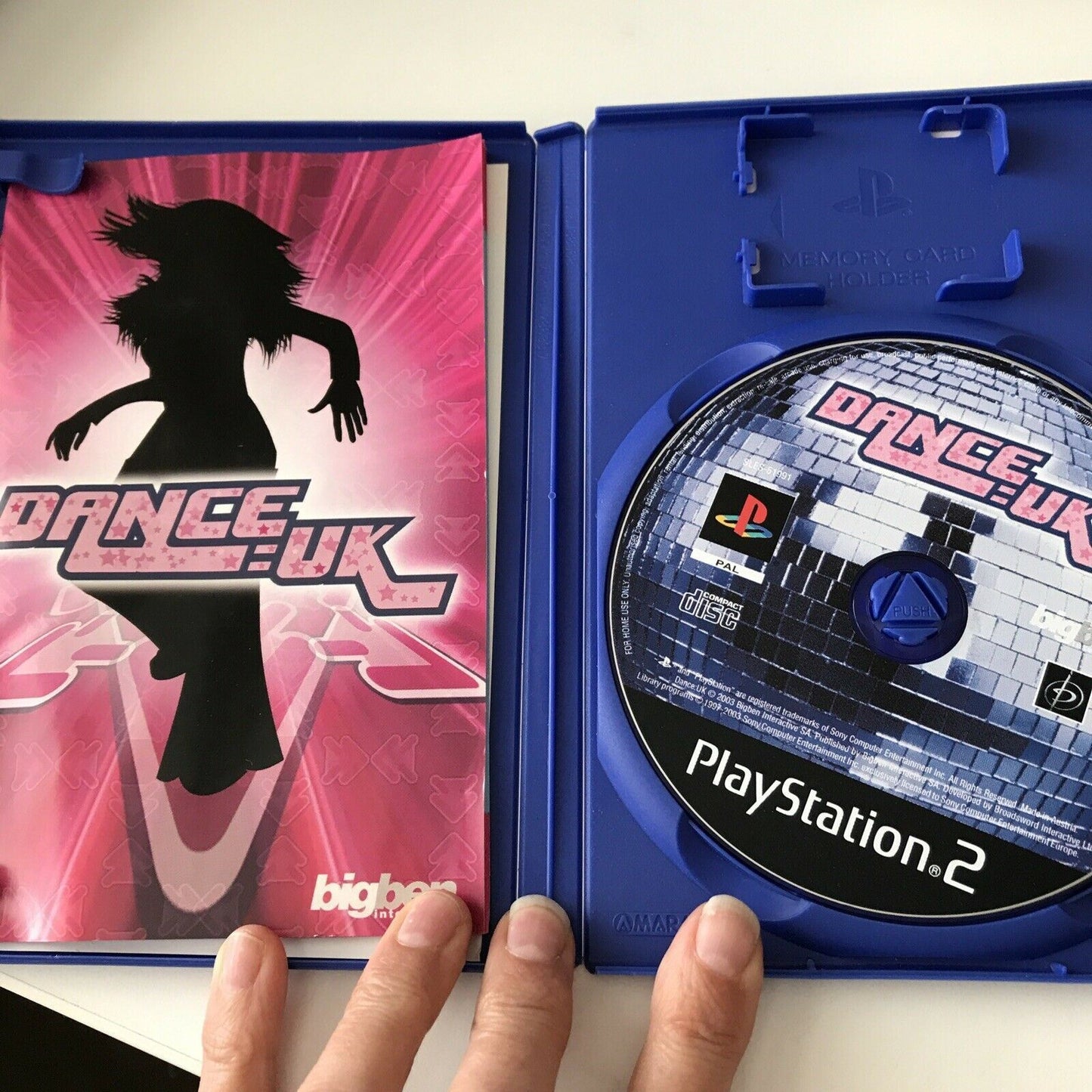 Dance UK game PS2 Play Station 2 3+ Daniel Beddingfield Run DMC Sugarbabes Chic