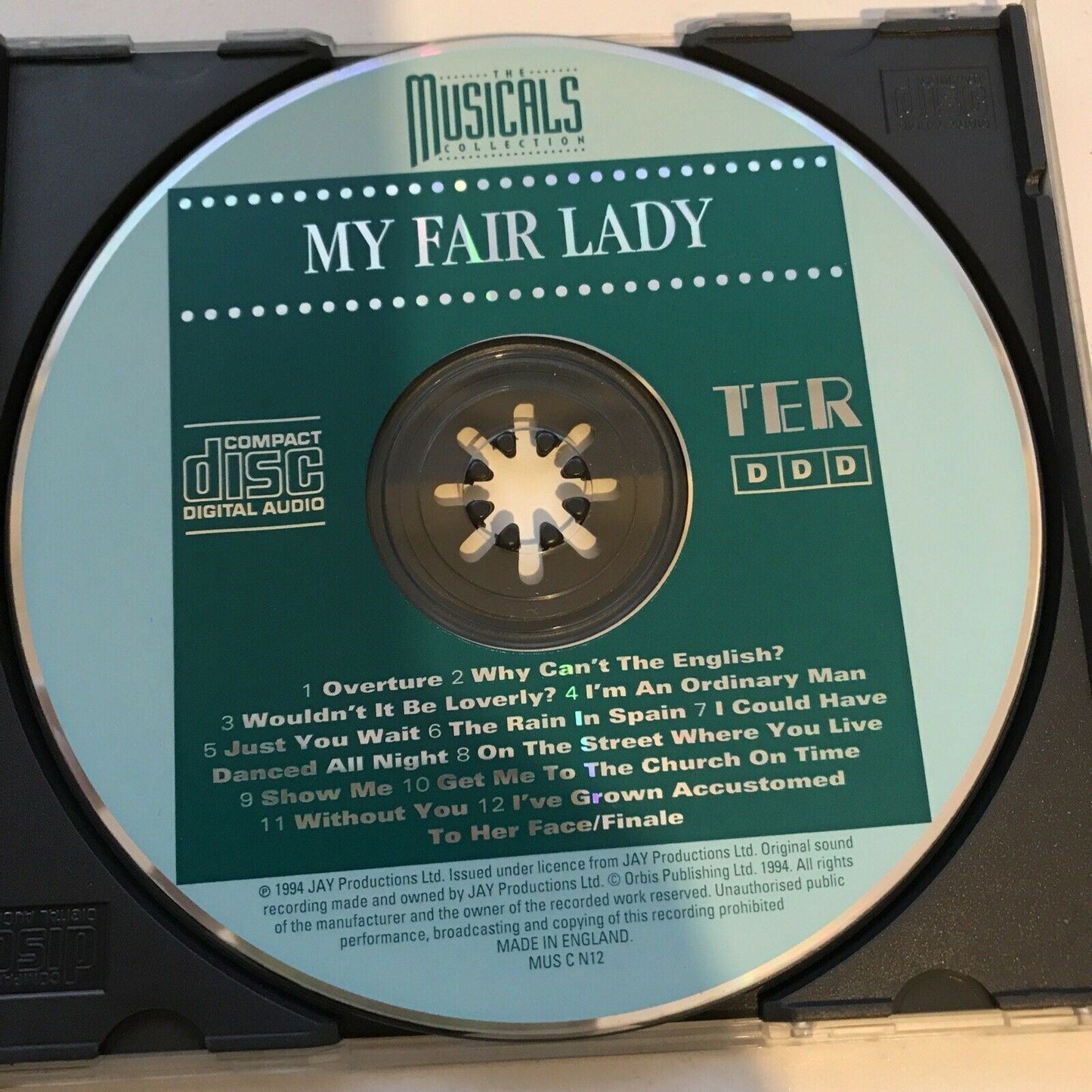 My Fair Lady CD The Musicals Collection. National Symphony Orchestra John Owen