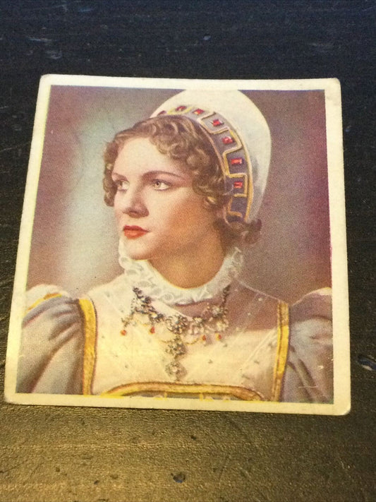 Godfrey Phillips Cigarette Card Nova Pilbeam Lady Jane Grey no.27 Characters