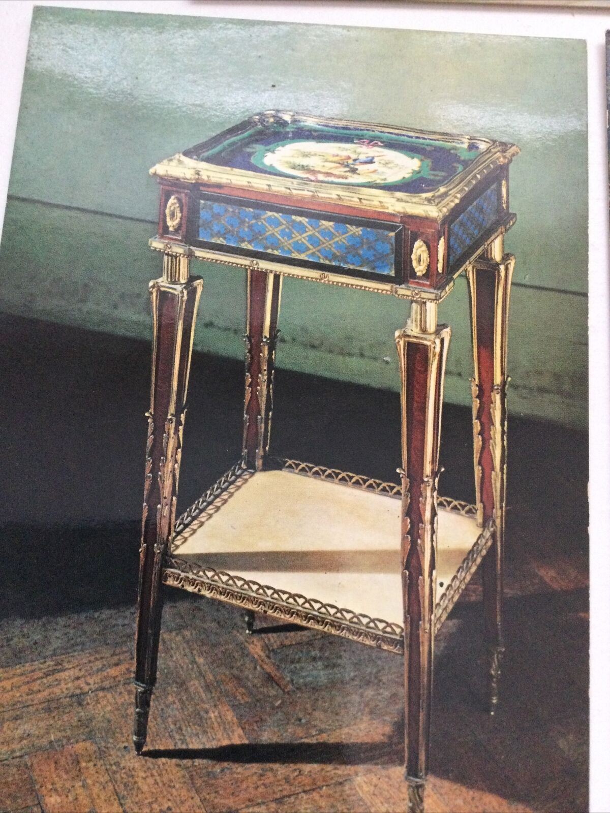 Set Of 3 Postcards From The V&A 18th Century Furniture. Commode, Cabinet, Table