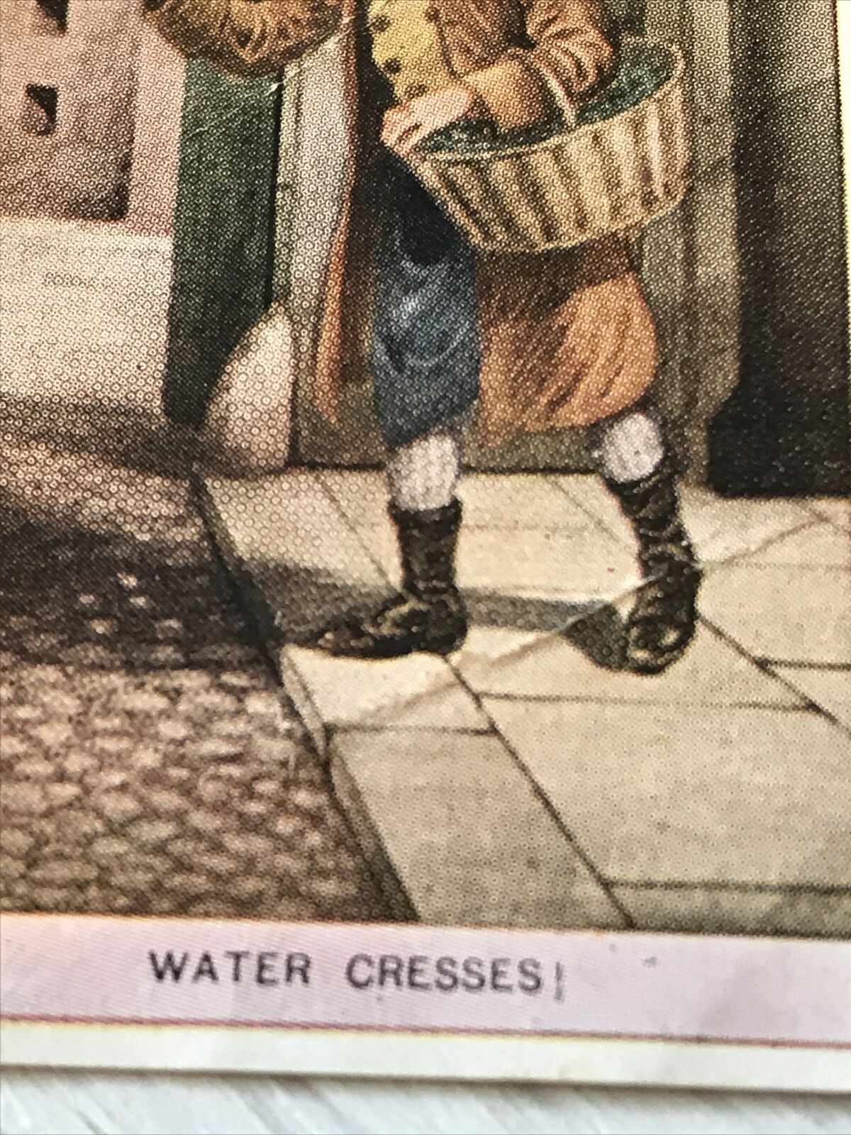 Players Cigarette Card Cries Of London Series 1 No10 Water Cresses! Seller Cress