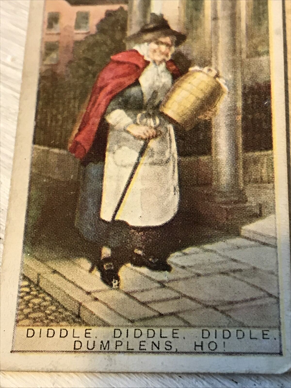 Players Cigarette Card Cries Of London Series 2 No 17 Diddle Dumplens Ho!