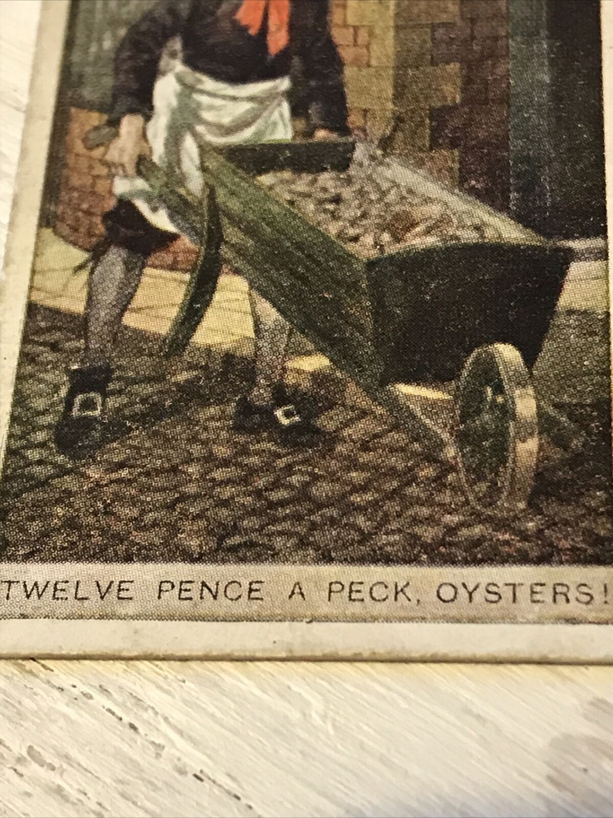 Players Cigarette Card Cries Of London Series 2 No 18 Twelve Pence A Peck Oyster