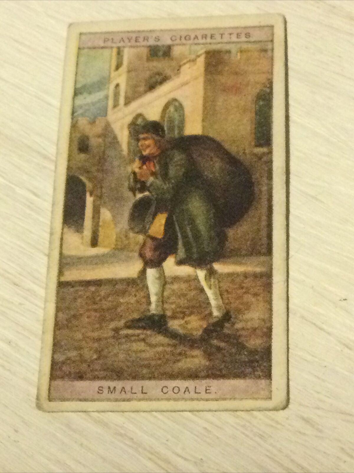 Players Cigarette Card Cries Of London Series 2 No 5 Small Coale Coal Man Pictur